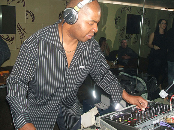 MJ at the decks