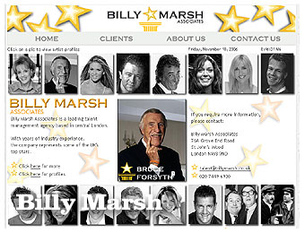 Billy Marsh - homepage