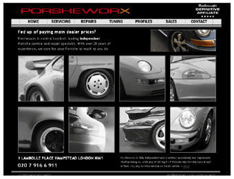 Porscheworx - homepage