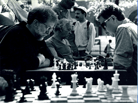 Image: Chess concentration