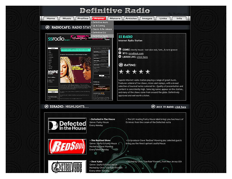 Definitive Radio - SSRadio