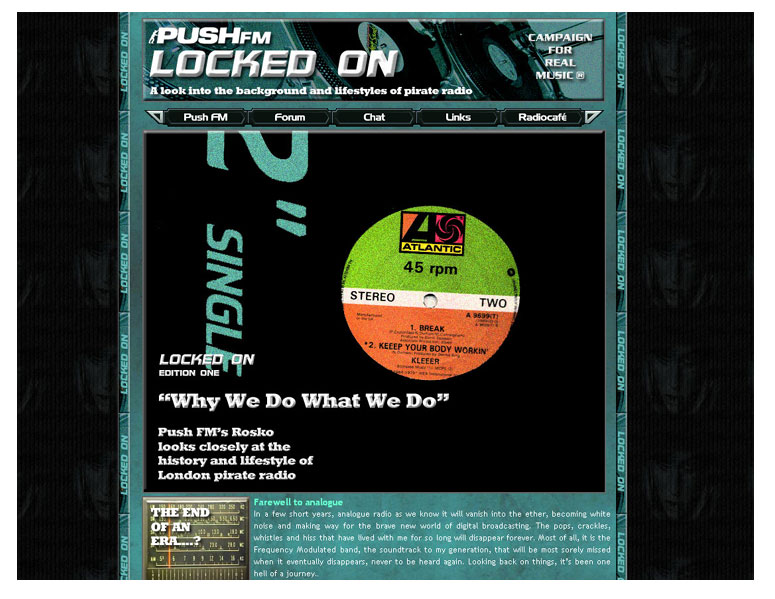 Push FM article - Locked On
