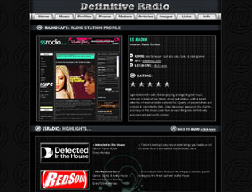 Definitive Radio focus on SSRadio: screenshot