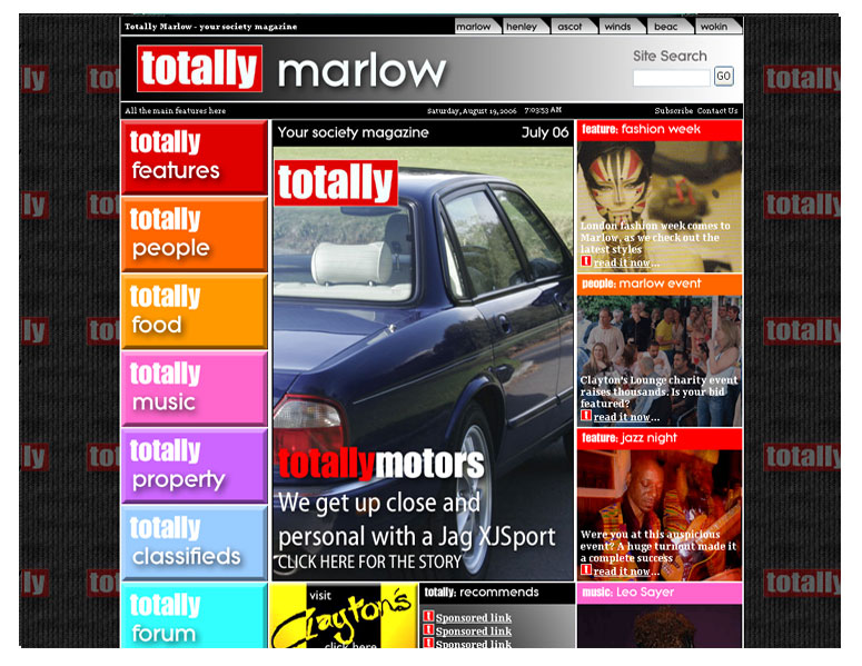 Totally Marlow - homepage